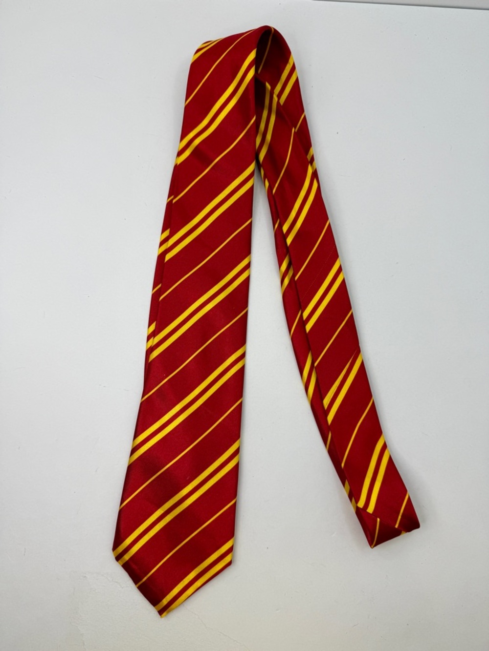 Harry Potter Gryffindor House Tie Hogwarts Necktie Red Gold Striped Cosplay